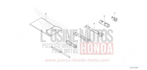OUTILS MSX125AM de 2021
